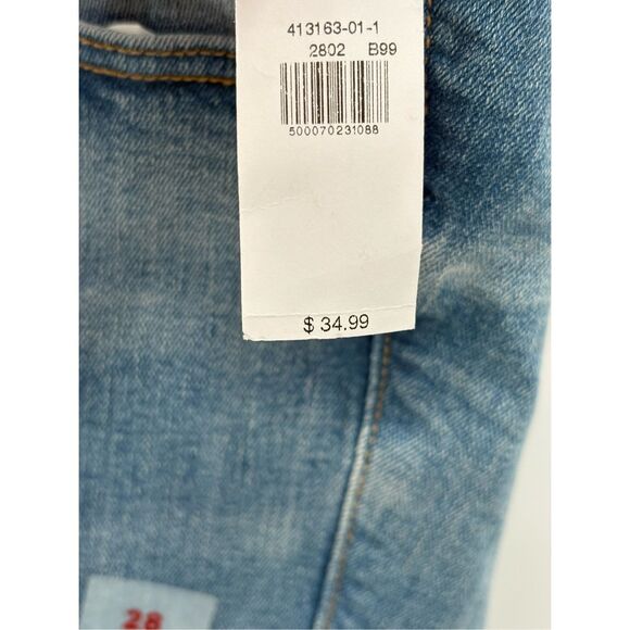 Old Navy Jeans Rockstar Women's Plus Size‎ 28 Blue Super Skinny Mid Rise New - Picture 6 of 12